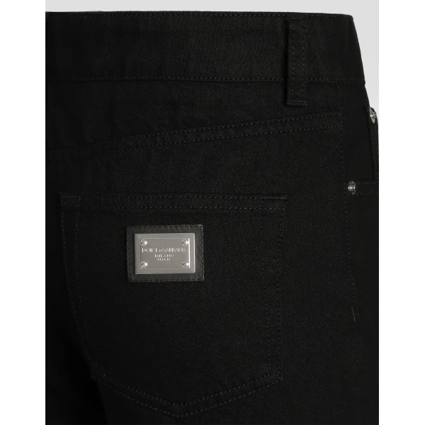 Dolce & Gabbana 5-pocket denim trousers, view 4