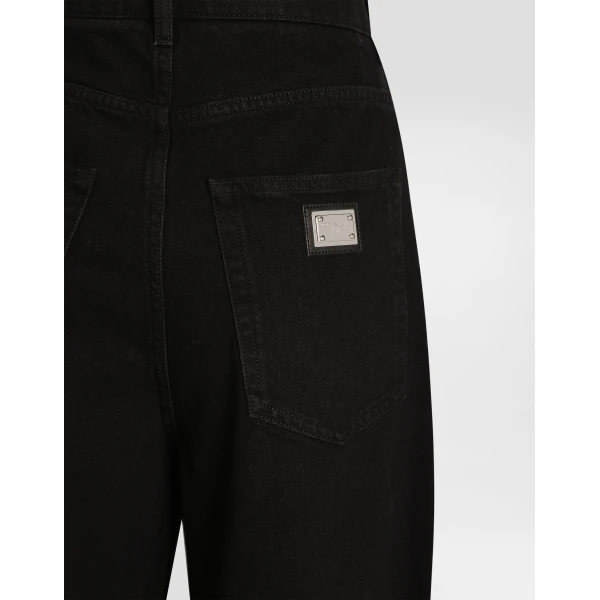 Dolce & Gabbana 5-pocket denim trousers, view 4