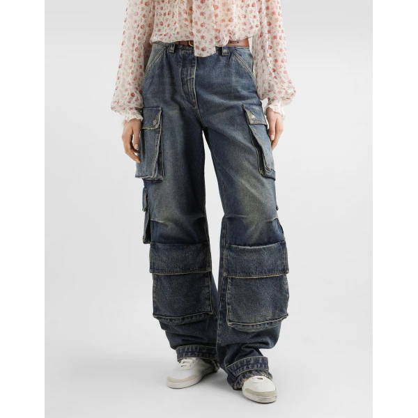 Dolce & Gabbana 5-pocket denim trousers, view 4