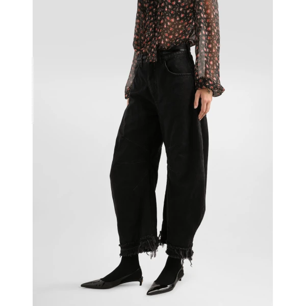 Dolce & Gabbana 5-pocket denim trousers, view 4