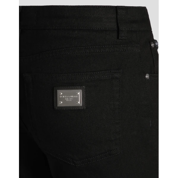 Dolce & Gabbana 5-pocket denim trousers, view 4