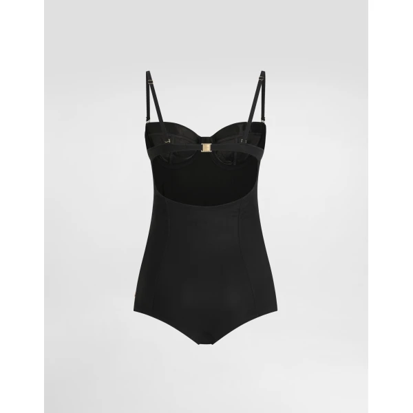 Dolce & Gabbana Balconette one-piece swimsuit, view 3