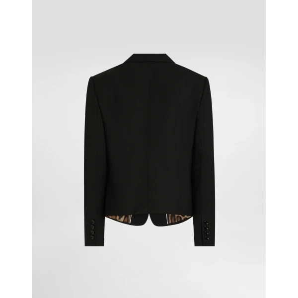 Dolce & Gabbana Bi-stretch sallia jacket, view 6