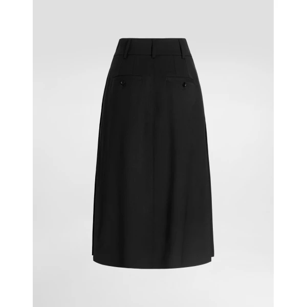 Dolce & Gabbana Bi-stretch sallia skirt, view 2