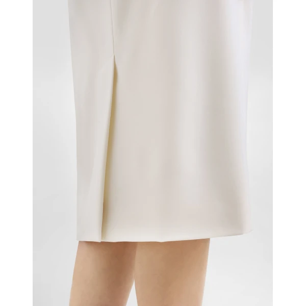 Dolce & Gabbana Bi-stretch twill pencil skirt, view 4
