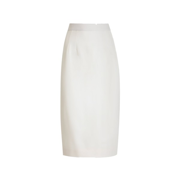 Dolce & Gabbana Bi-stretch twill pencil skirt
