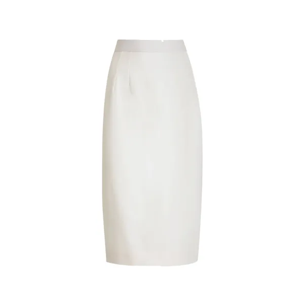 Dolce & Gabbana Bi-stretch twill pencil skirt