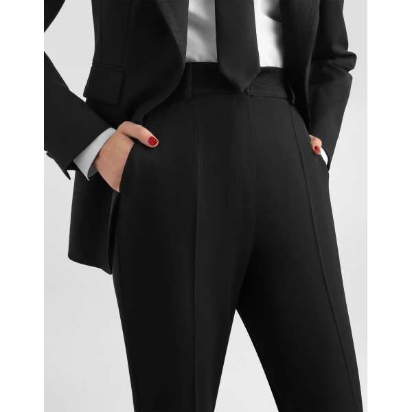 Dolce & Gabbana Bi-stretch twill trousers, view 4