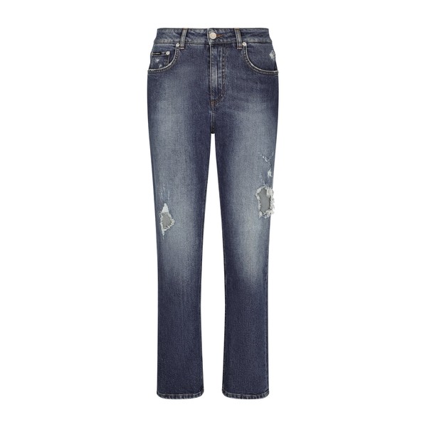 Dolce & Gabbana Boyfriend jeans with rips
