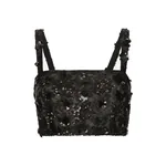 Dolce & Gabbana Bralette top with sequin embroidery