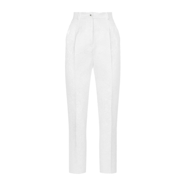 Dolce & Gabbana Brocade cigarette pants