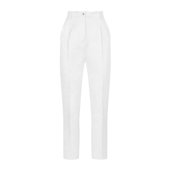 Dolce & Gabbana Brocade cigarette pants