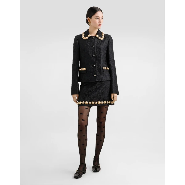 Dolce & Gabbana Brocade miniskirt Skirt, view 2