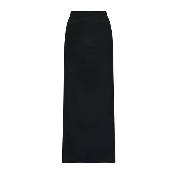 Dolce & Gabbana Cady calf-length skirt with slits