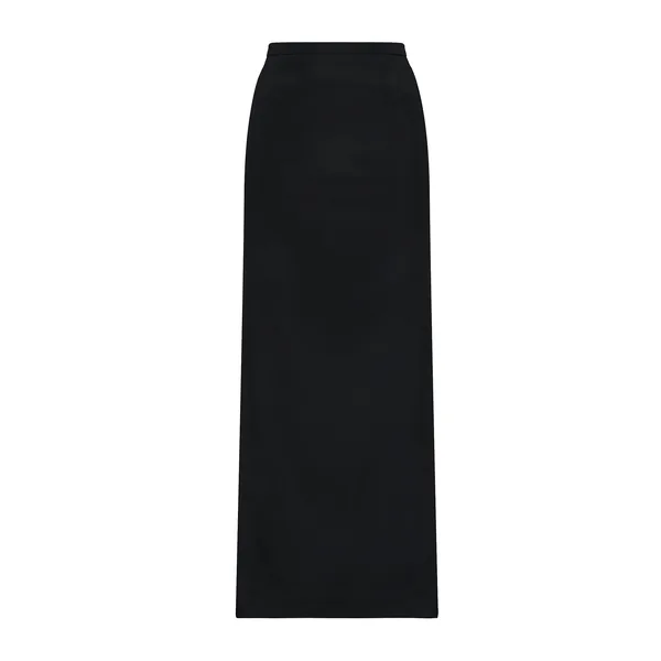 Dolce & Gabbana Cady calf-length skirt with slits