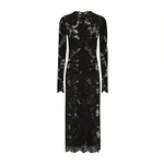 Dolce & Gabbana Calf-length floral lace dress
