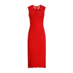 Dolce & Gabbana Calf-length sheath dress in floral cordonetto lace