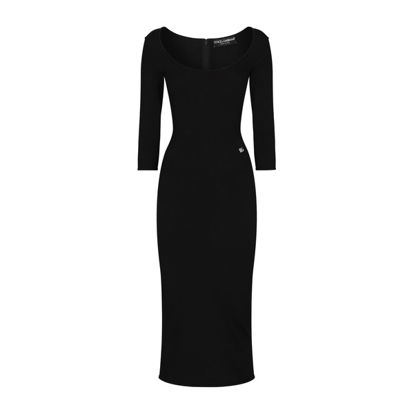 Dolce & Gabbana Calf-length viscose knit dress