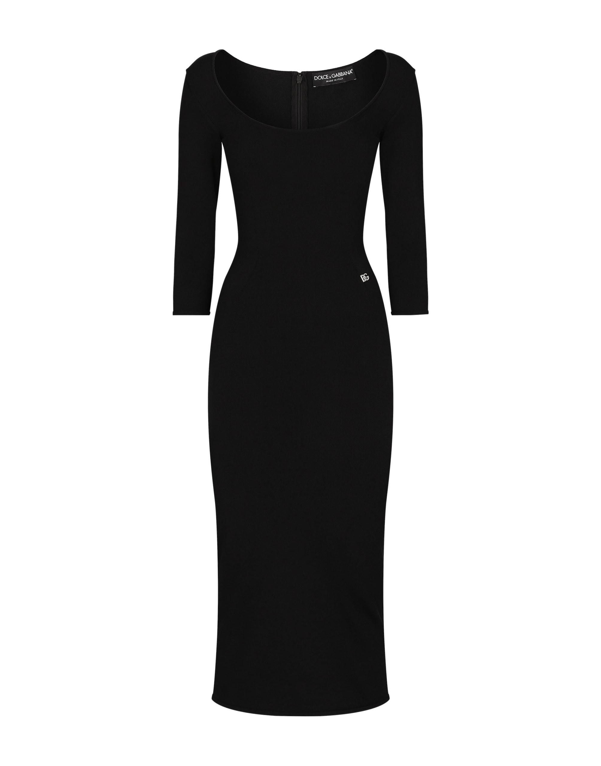 Dolce & Gabbana Calf-length viscose knit dress