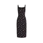 Dolce & Gabbana Carnations-print sheath dress