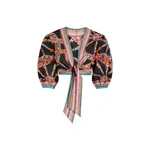 Dolce & Gabbana Carretto-print batiste top