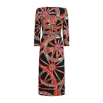 Dolce & Gabbana Carretto-print charmeuse dress