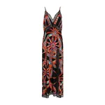 Dolce & Gabbana Carretto-print charmeuse slip dress