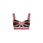 Dolce & Gabbana Carretto-print charmeuse top