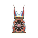 Dolce & Gabbana Carretto-print fabric short dress