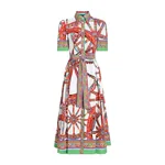 Dolce & Gabbana Carretto-print poplin shirt dress