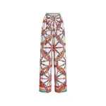 Dolce & Gabbana Carretto-print poplin trousers