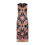 Dolce & Gabbana Carretto-print satin dress