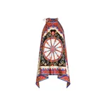 Dolce & Gabbana Carretto-print twill top