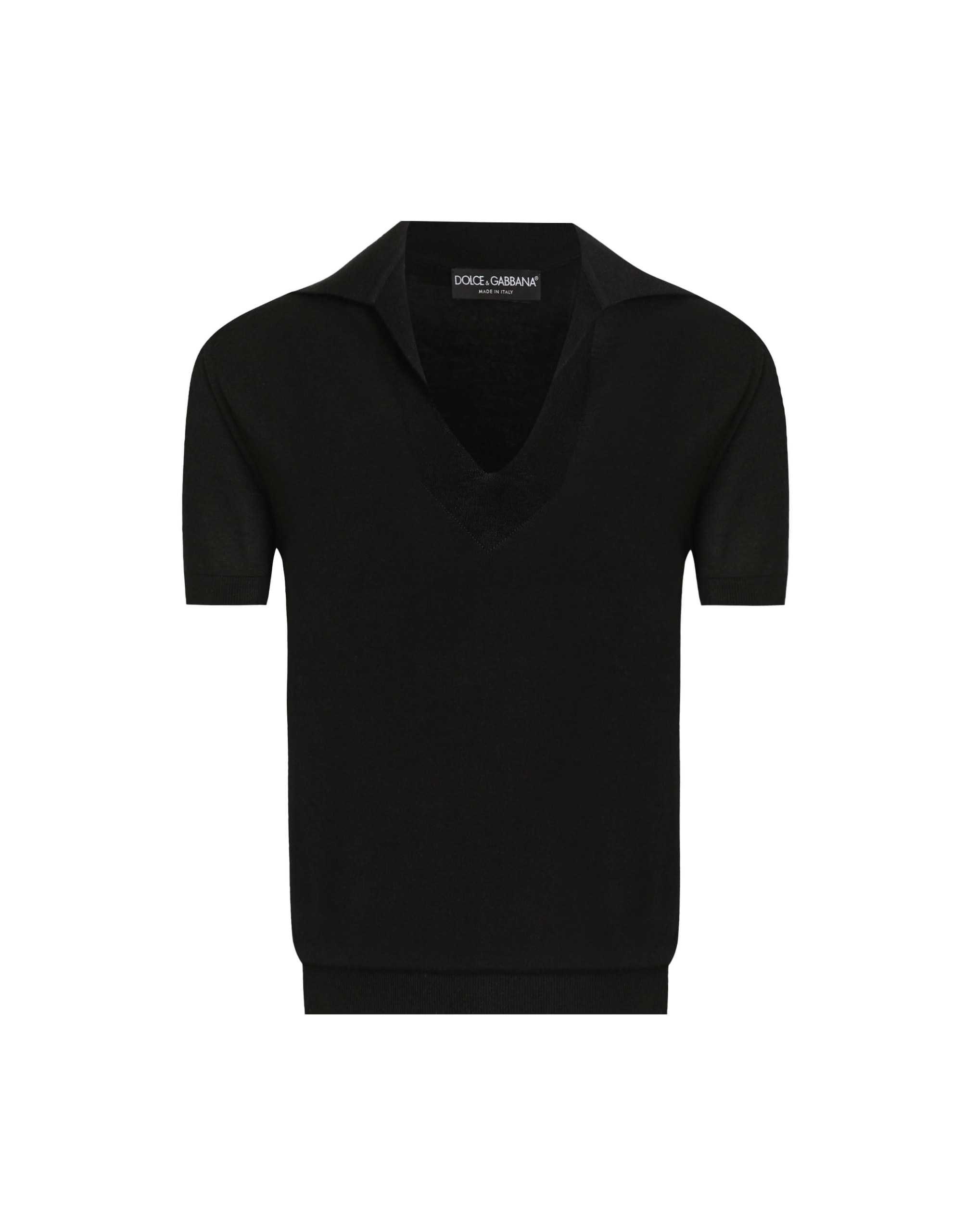 Dolce & Gabbana Cashmere polo pullover