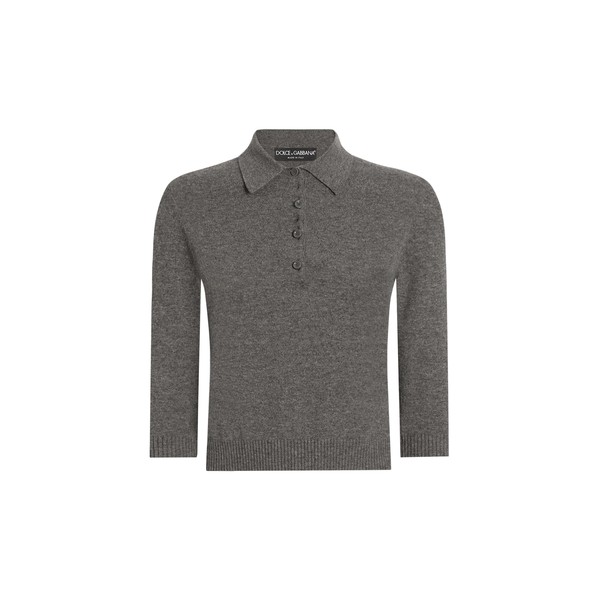 Dolce & Gabbana Cashmere polo sweater