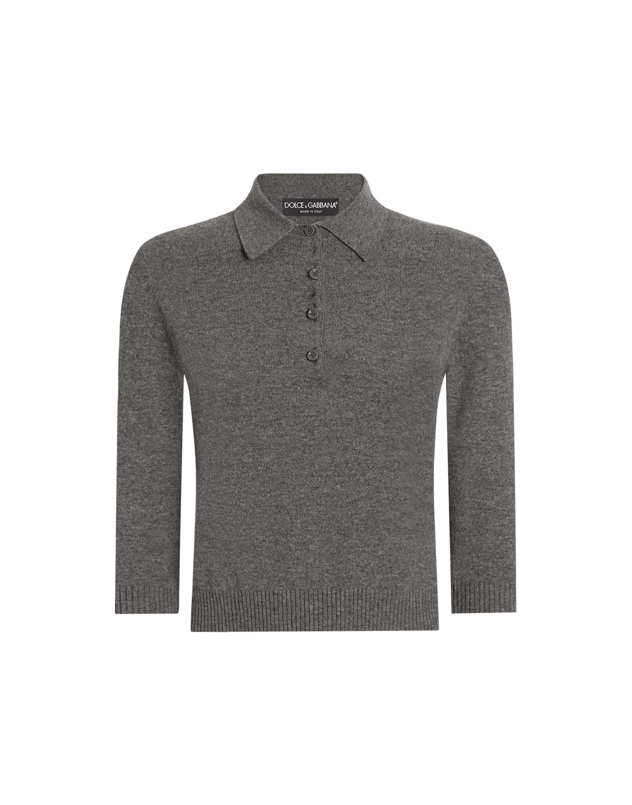 Dolce & Gabbana Cashmere polo sweater