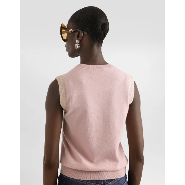 Dolce & Gabbana Cashmere tank top, view 3