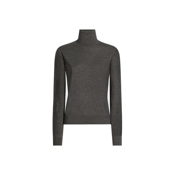 Cashmere turtleneck pullover