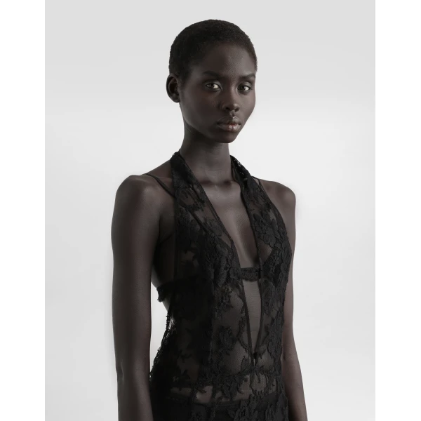 Dolce & Gabbana Chantilly lace dress, view 4