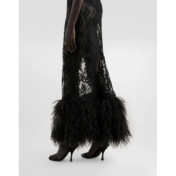 Dolce & Gabbana Chantilly lace dress, view 5