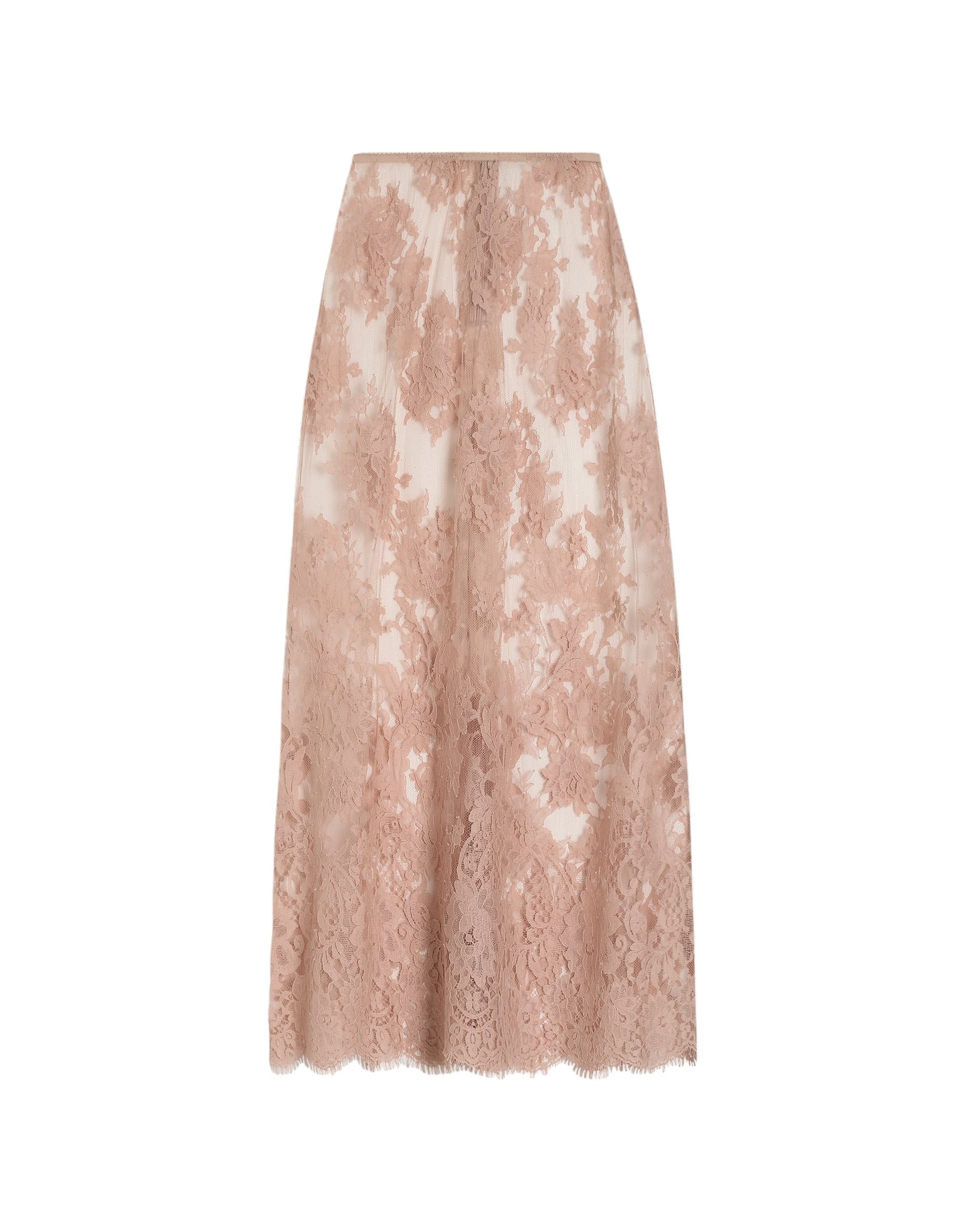Dolce & Gabbana Chantilly lace midi skirt
