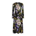 Dolce & Gabbana Charmeuse dress with floral print