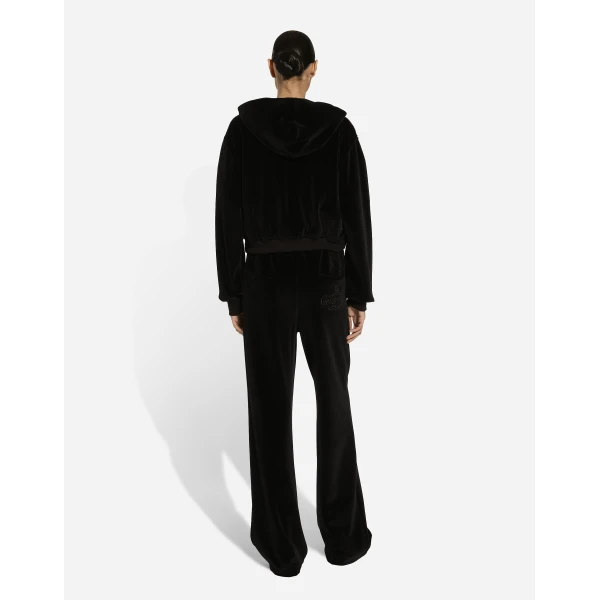 Dolce & Gabbana Chenille cotton hoodie, view 3