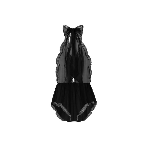 Dolce & Gabbana Chiffon and lace bodysuit