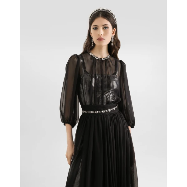 Dolce & Gabbana Chiffon dress, view 4