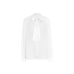 Dolce & Gabbana Chiffon pussy-bow shirt