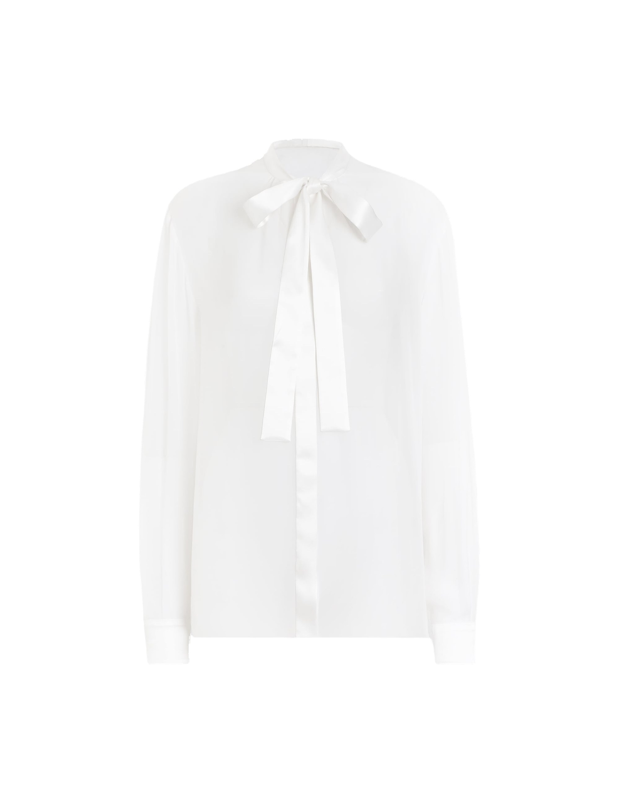 Dolce & Gabbana Chiffon pussy-bow shirt