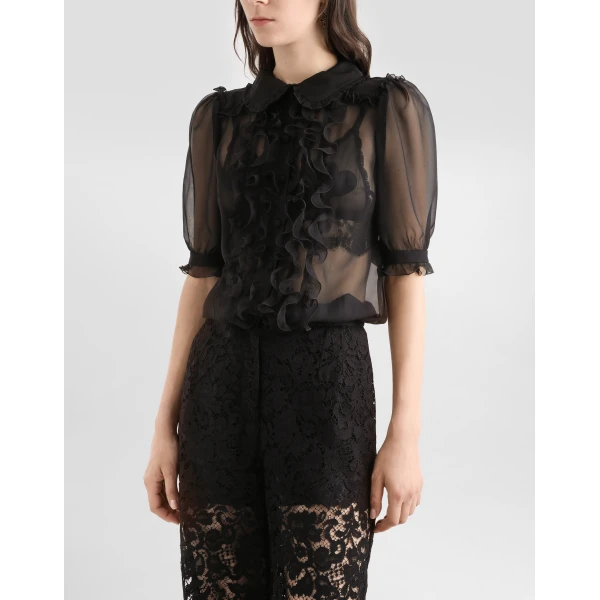 Dolce & Gabbana Chiffon shirt, view 5