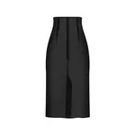 Dolce & Gabbana Chiffon voile calf-length skirt