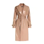 Dolce & Gabbana Coated faux leather trench coat